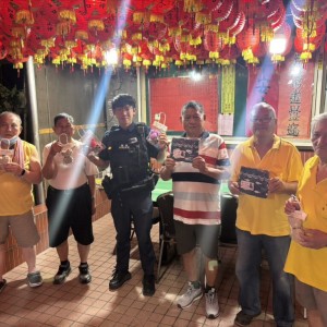 警察中秋前夕加強宣導  反詐  防貪雙管齊下