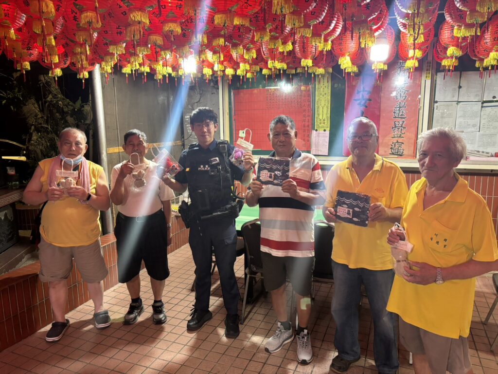 警察中秋前夕加強宣導  反詐  防貪雙管齊下