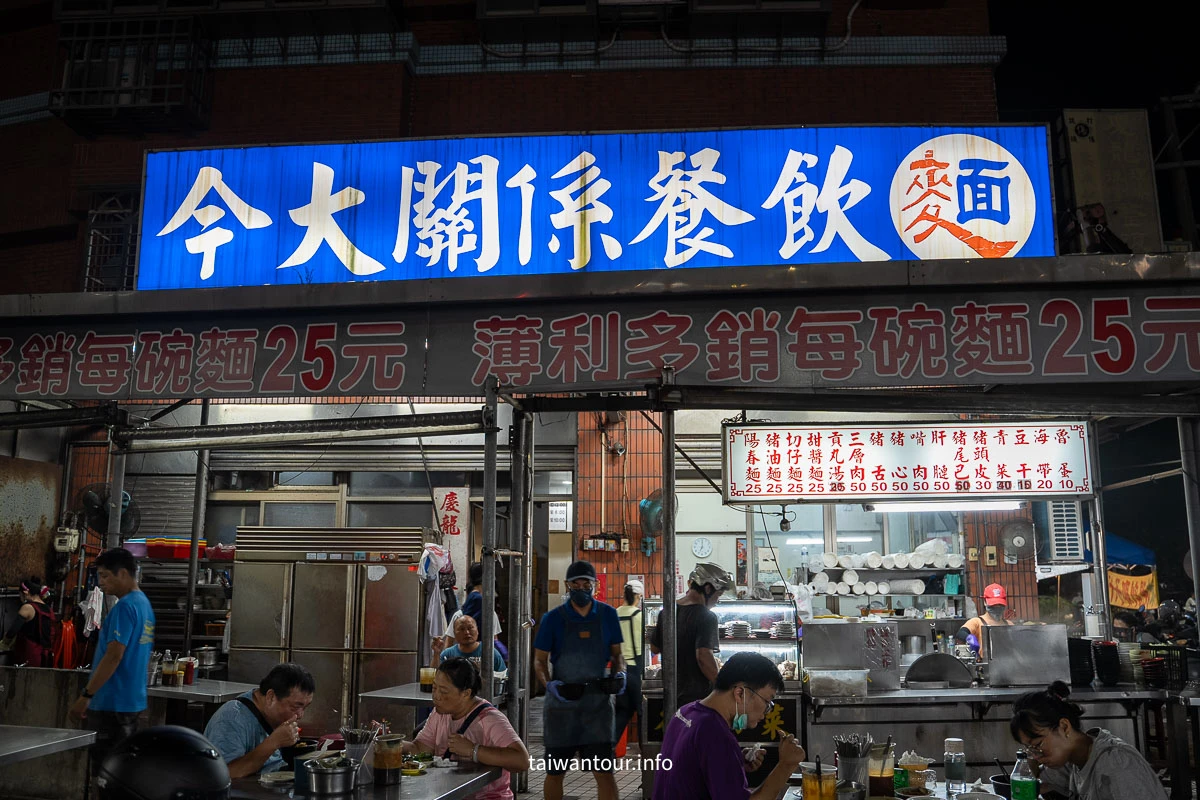 【今大關係餐飲麵】三重美食推薦25元古早味豬油麵.切仔麵銅板價