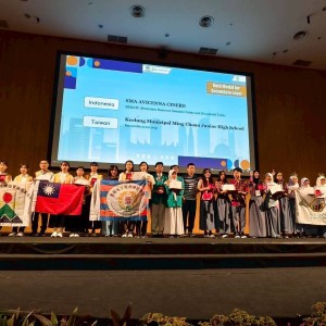 基隆銘傳國中GSIC雅加達國際發明展再奪金