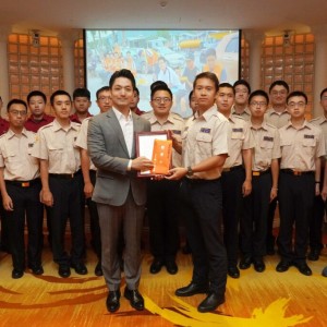蔣萬安感謝國軍攜手馳援花蓮  合力重建家園