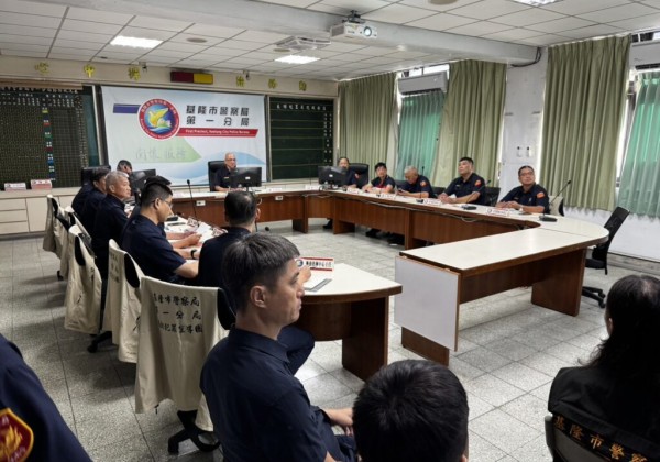 基警第一分局迎接十月慶典  實施丕基演習加強駐地安維