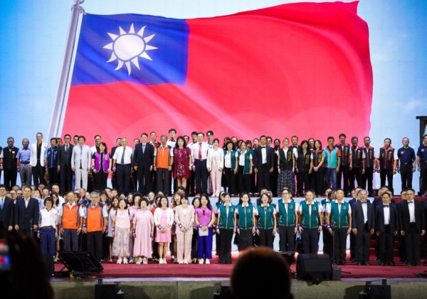 國慶晚會在台中  盧秀燕籲「善良、團結、勇敢」是立國精神