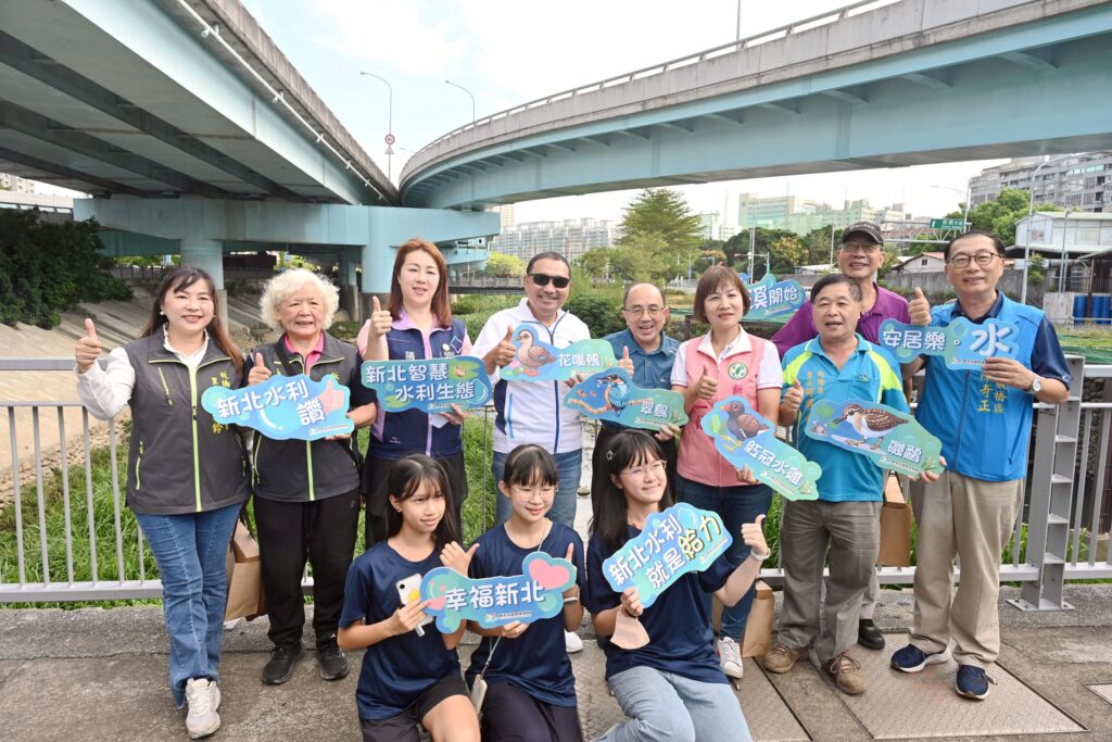 見證湳仔溝蛻變 侯友宜：永續水環境讓生物重返河川