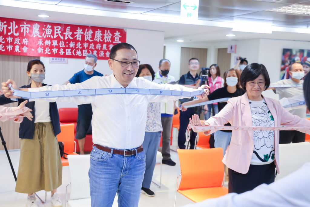 新北首推雙保PLUS健檢福利政策 侯友宜:守護農漁民健康 新北首推雙保PLUS健檢福利政策 侯友宜:守護農漁民健康