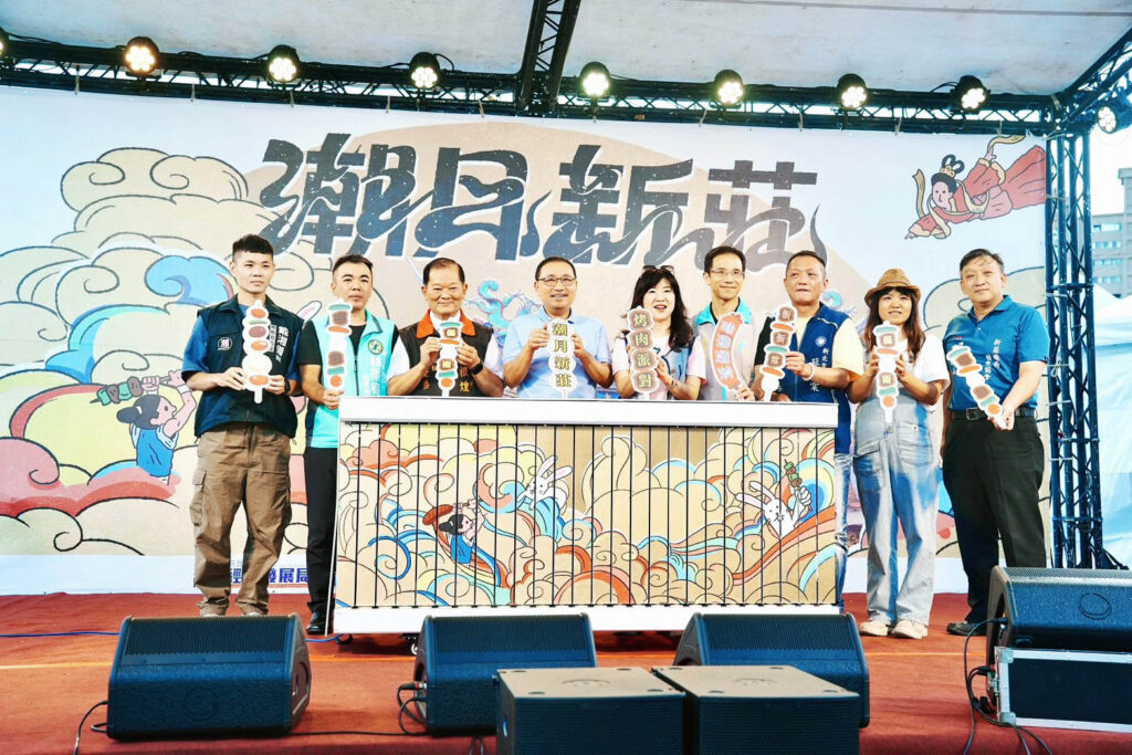 廟街中秋夜市吸萬人潮！首屆「潮月新莊」盛大登場