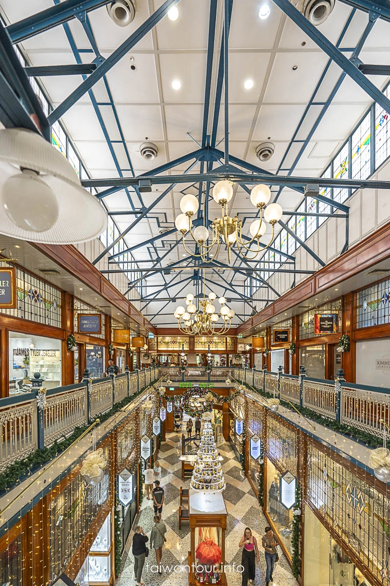 【布里斯本長廊商場Brisbane Arcade】皇后街購物中心澳洲景點推薦 【布里斯本長廊商場Brisbane Arcade】皇后街購物中心澳洲景點推薦