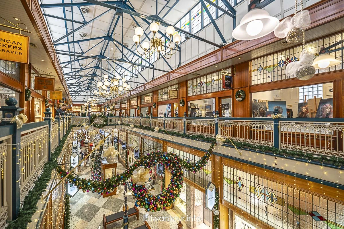 【布里斯本長廊商場Brisbane Arcade】皇后街購物中心澳洲景點推薦 【布里斯本長廊商場Brisbane Arcade】皇后街購物中心澳洲景點推薦
