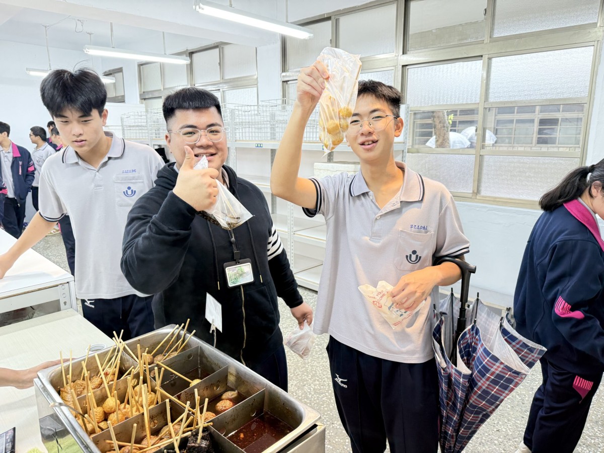 二信高中餐廳打造用餐幸福感學生大讚「下午的小確幸！」