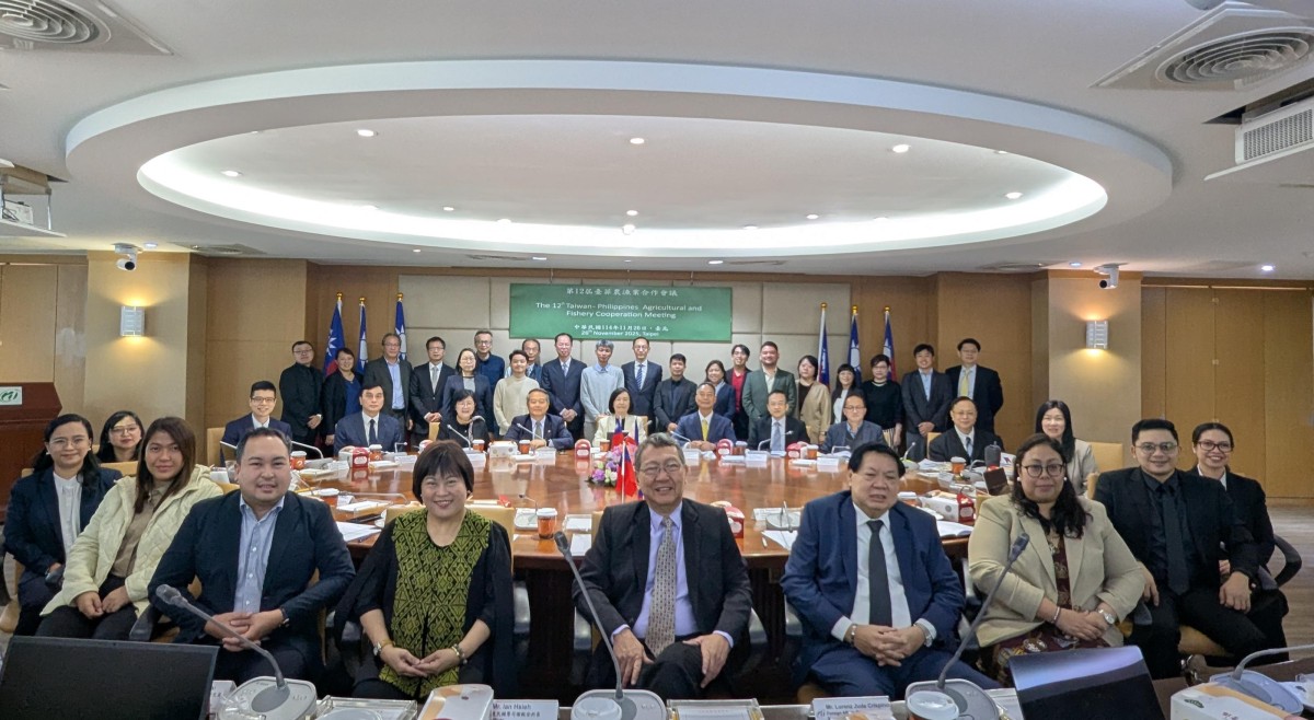 第12屆臺菲農漁業合作會議在臺灣舉辦 深化農業技術合作與人才培育交流 共創永續農業發展