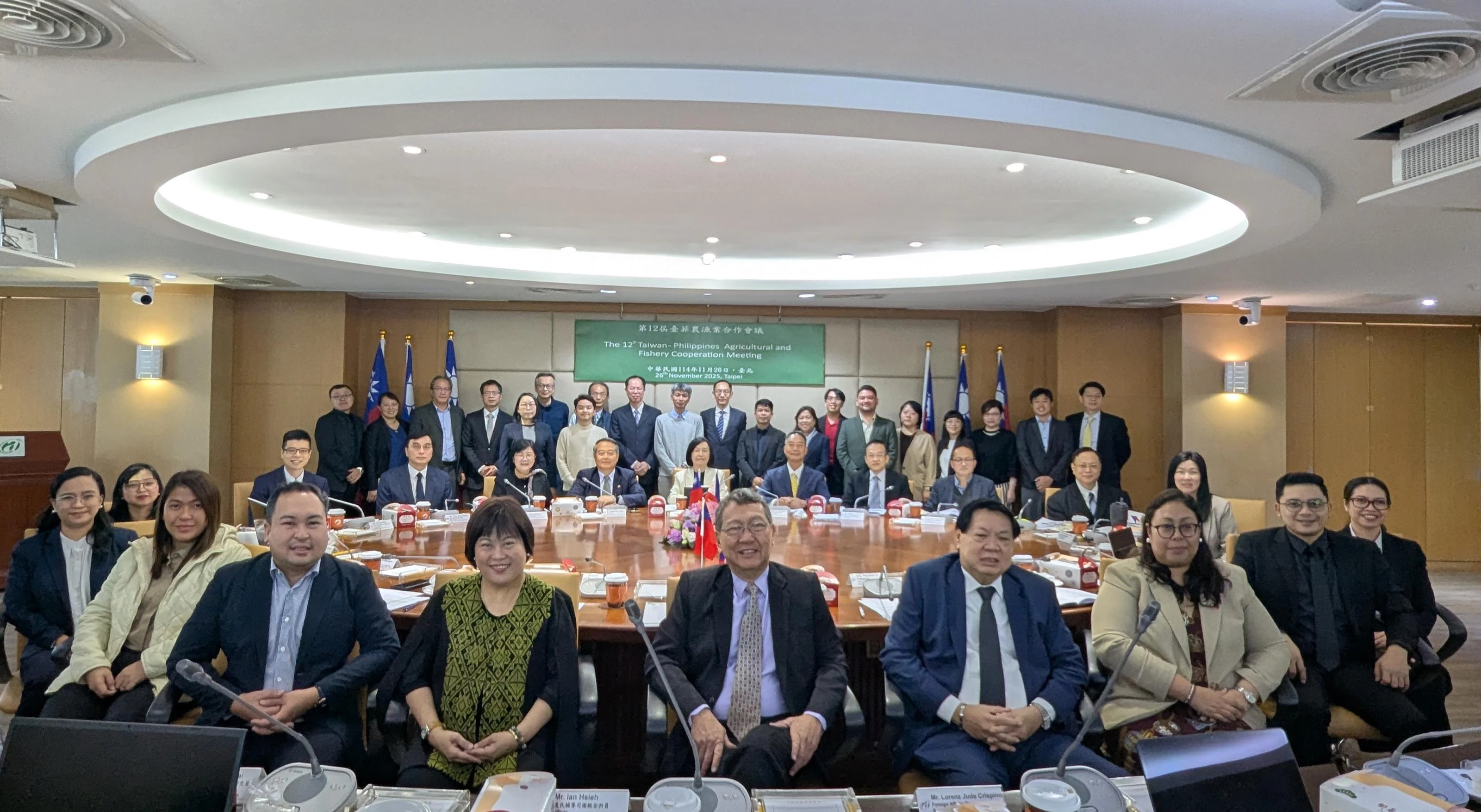 第12屆臺菲農漁業合作會議在臺灣舉辦 深化農業技術合作與人才培育交流 共創永續農業發展
