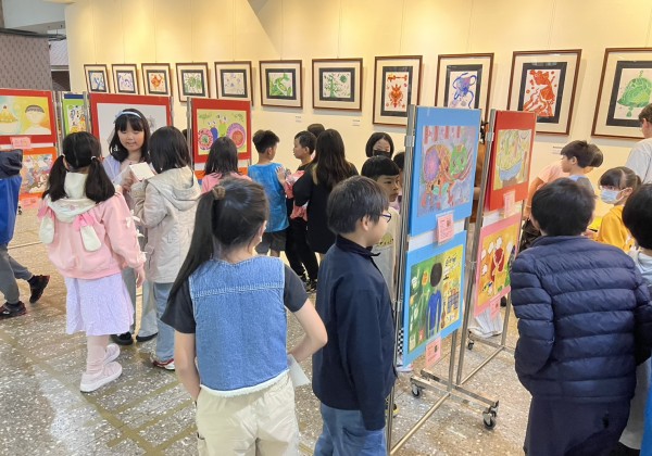 武崙國小舉辦重症兒童生命畫展傳播愛與關懷