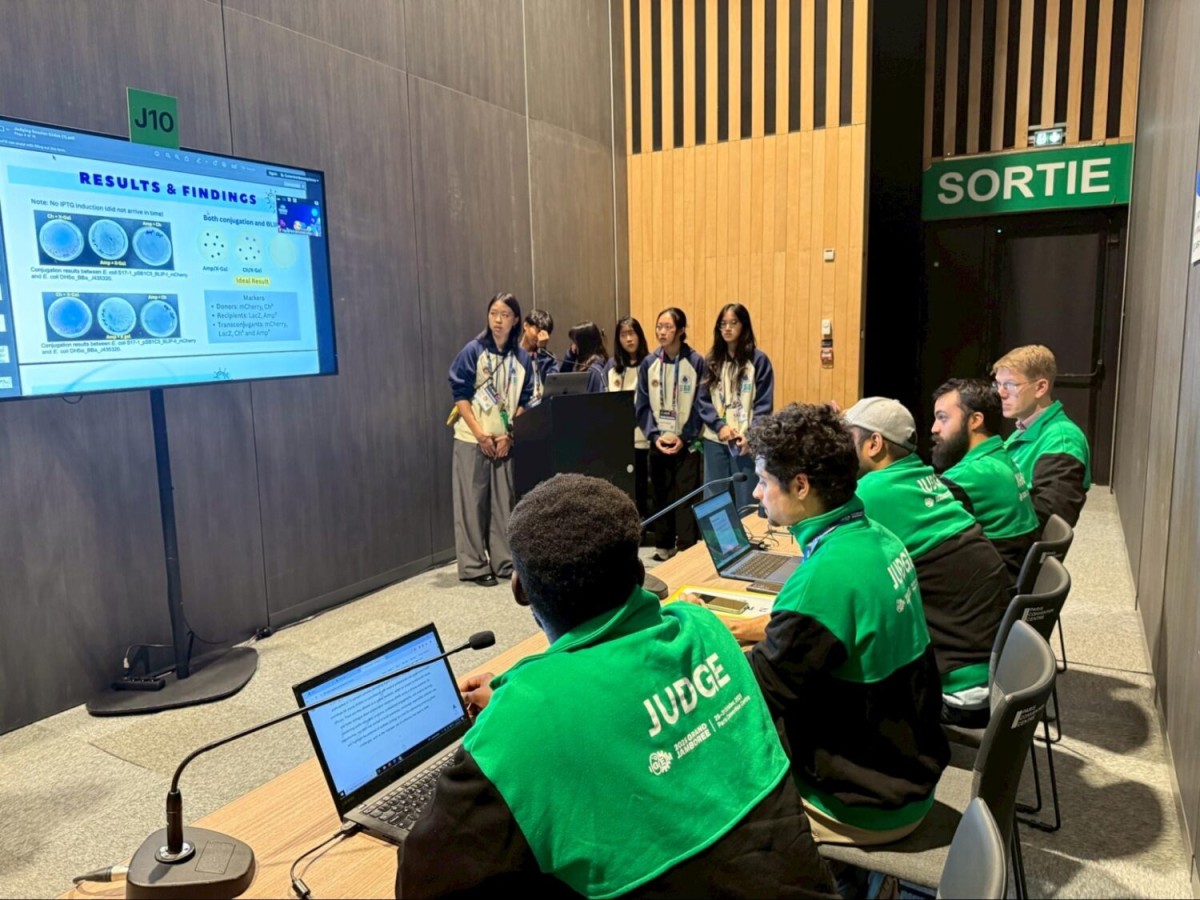 臺灣之光!HIA學生團隊以抗藥性創新研究奪下iGEM金牌榮耀 臺灣之光!HIA學生團隊以抗藥性創新研究奪下iGEM金牌榮耀