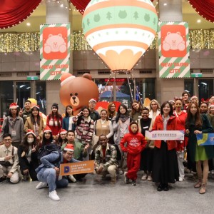 耶誕城化身外交舞台 新北青年展現國際交流力