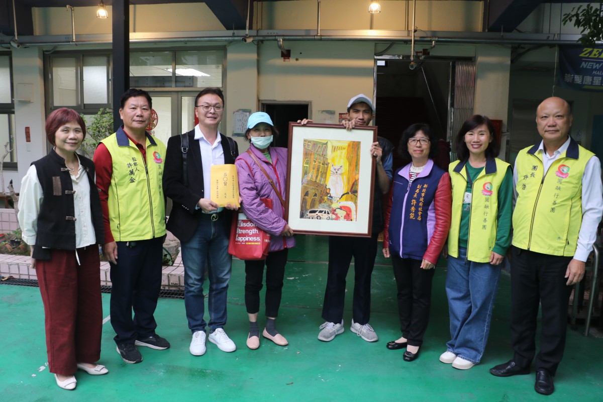 心智障礙者「有話無地講」透過畫筆抒發 心智障礙者「有話無地講」透過畫筆抒發