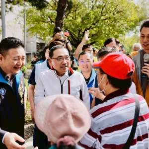 新北市長侯友宜視察土城員和人本通行改善工程進度 預計年底完工