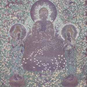 華嚴光華．膠彩新境──陳俊吉《華藏嚴飾》當代佛畫創作展隆重登場