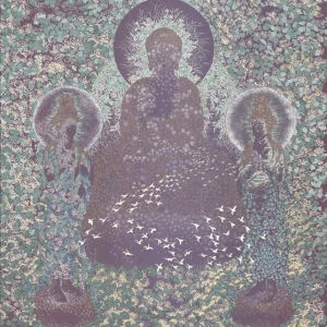 華嚴光華．膠彩新境──陳俊吉《華藏嚴飾》當代佛畫創作展隆重登場