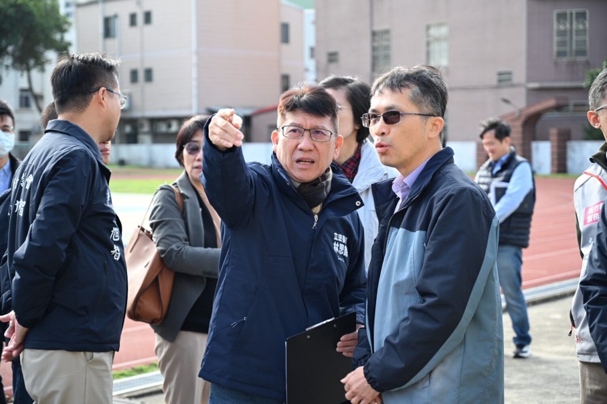 立院財委會赴新竹縣考察校園建設 林思銘:「逆少子化」更要強化教育投資 立院財委會赴新竹縣考察校園建設 林思銘:「逆少子化」更要強化教育投資