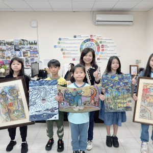 中和國小全國美術比賽成績亮麗 展現藝術環境教學成果