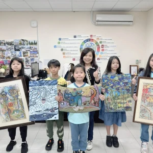 中和國小全國美術比賽成績亮麗 展現藝術環境教學成果
