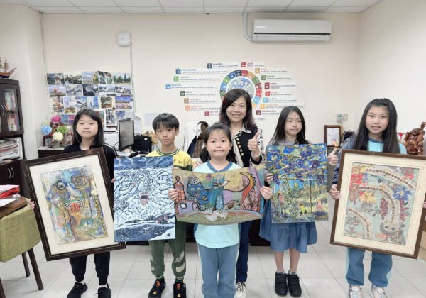 中和國小全國美術比賽成績亮麗 展現藝術環境教學成果