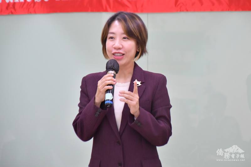 臺美菁英協會拜會僑委會 李姸慧感謝認同臺 臺美菁英協會拜會僑委會 李姸慧感謝認同臺