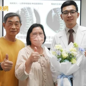 短短數週從能騎車到癱瘓！60歲婦胸椎腫瘤壓迫脊髓　緊急手術救回行動力