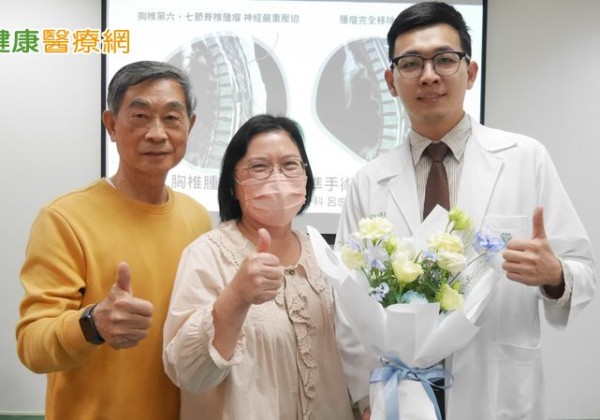 短短數週從能騎車到癱瘓！60歲婦胸椎腫瘤壓迫脊髓　緊急手術救回行動力