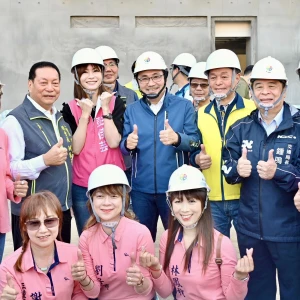 三重玫瑰立體停車場進度超前　侯友宜：力拚明年5月完工
