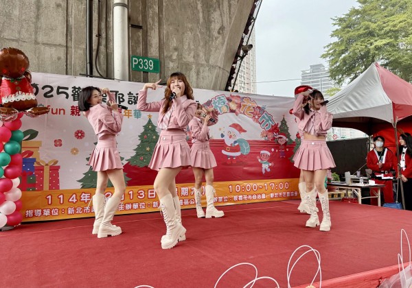 板橋花市Fun耶誕 農來作伙High