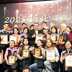 2025新北市傳統市場競賽評核頒獎典禮　侯友宜：推動市場轉型兼顧人情味及便利性
