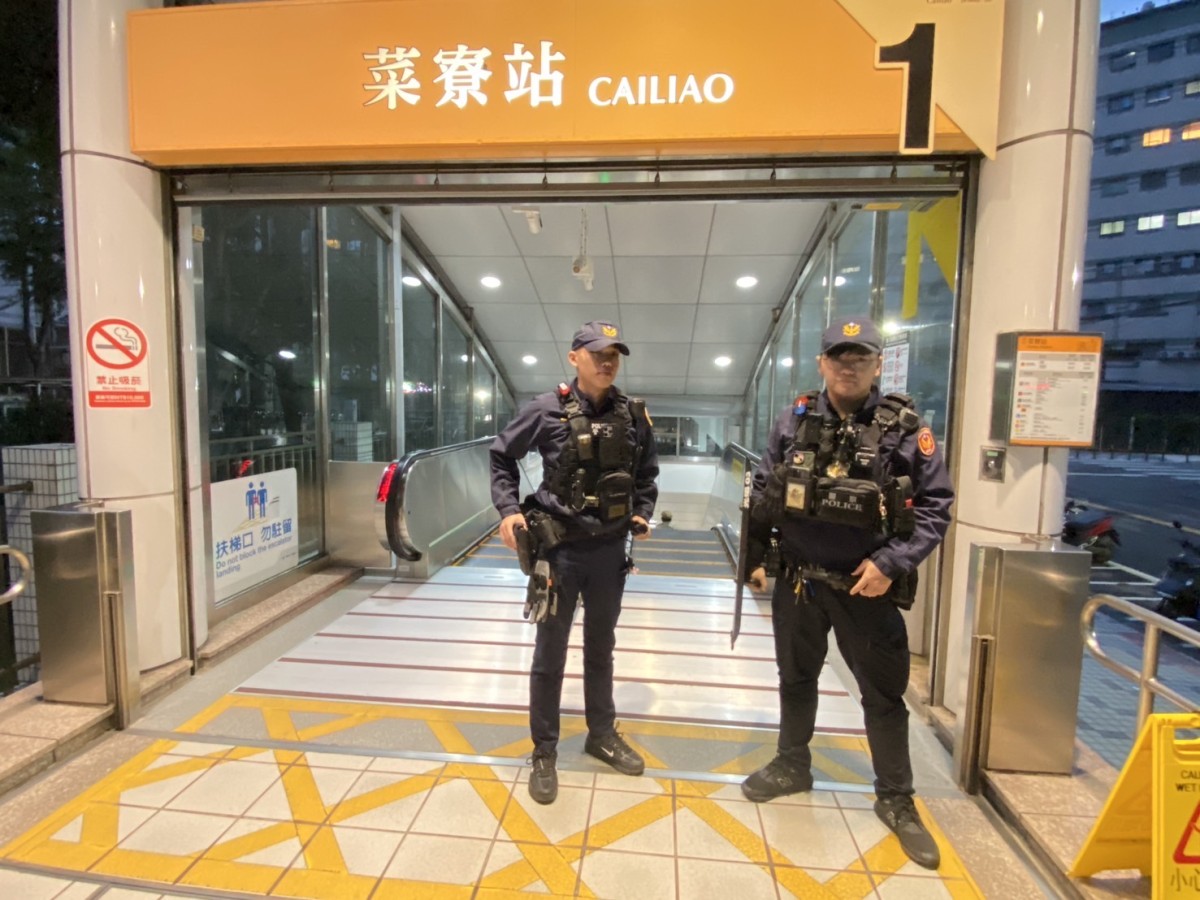 三重分局秉持「超前部署、主動防制」原則   強化捷運及公共場所維安