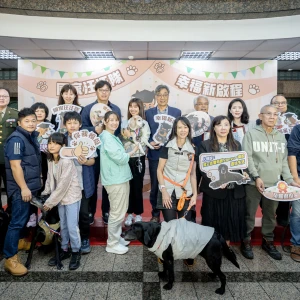 農業部表揚退役執勤犬 公私協力打造退役犬幸福照護