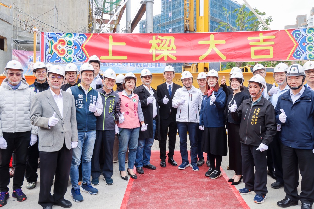 板橋第二運動中心明年啟用 侯友宜:提供市民優質的運動環境 板橋第二運動中心明年啟用 侯友宜:提供市民優質的運動環境