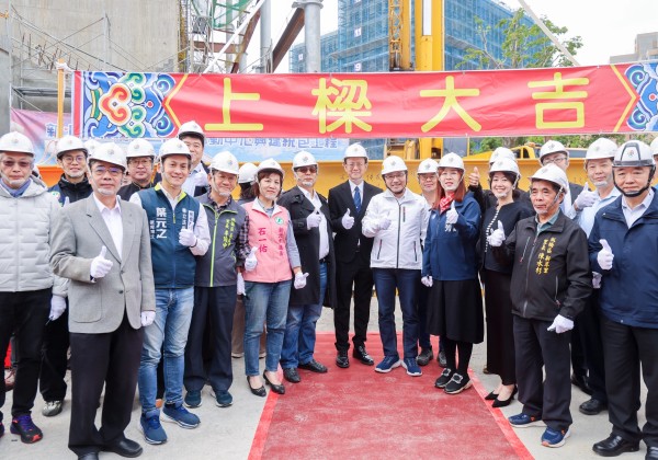 板橋第二運動中心明年啟用 侯友宜：提供市民優質的運動環境