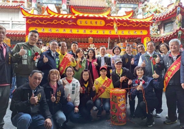 三重天后宮建宮70週年遶境 雙媽會祈安賜福