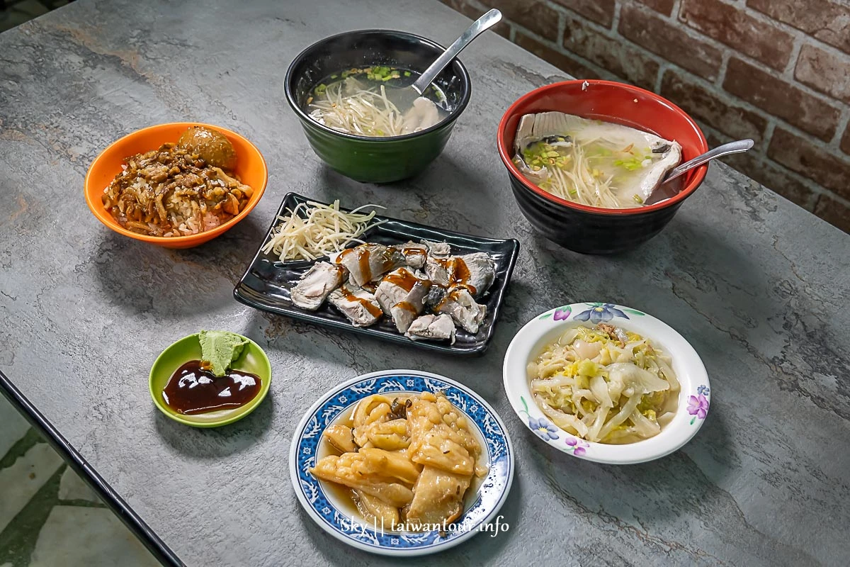 基隆美食推薦【老三無刺虱目魚】七堵車站魚皮.滷肉飯