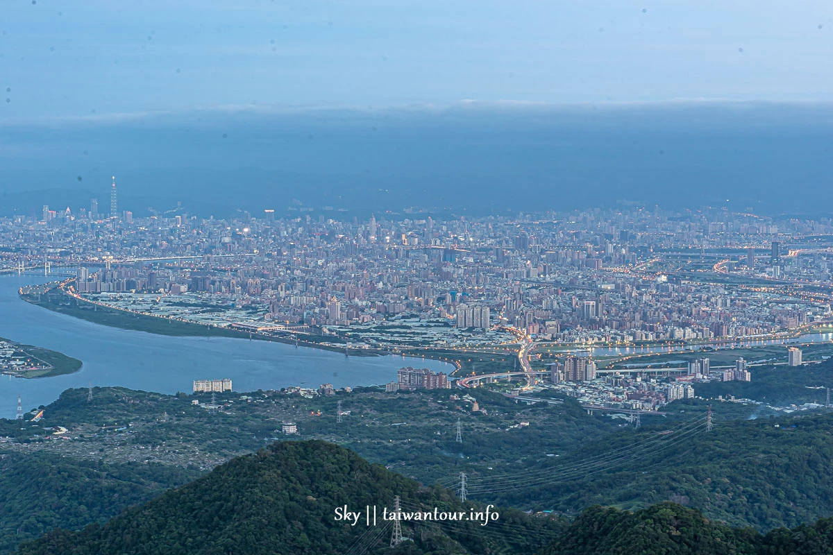 【觀音山硬漢嶺步道】北部景點推薦五股世界級的景觀