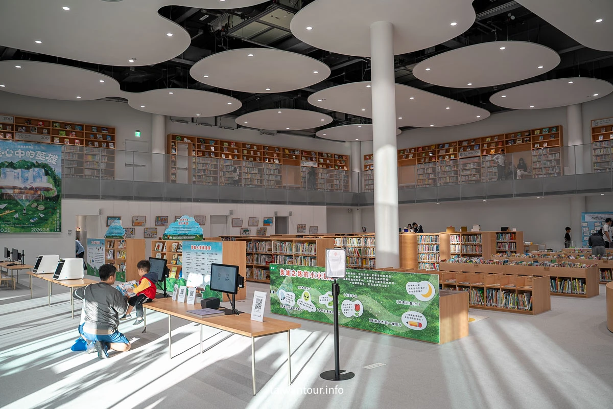 【綠美圖】台中市立圖書館總館.水湳中央公園一日遊必訪亮點、交通、親子攻略