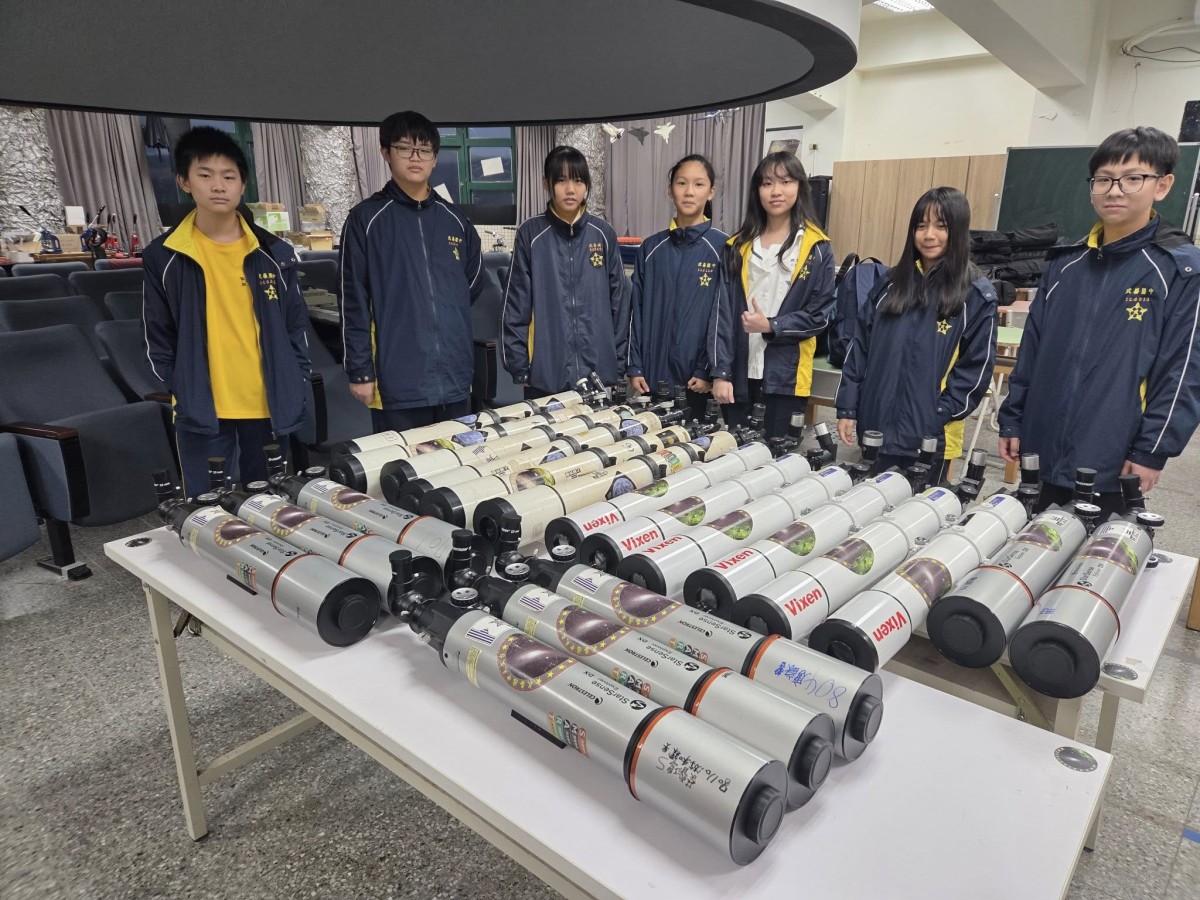 「武崙天兵集團」愛觀星展現天文及人文的素養及熱情