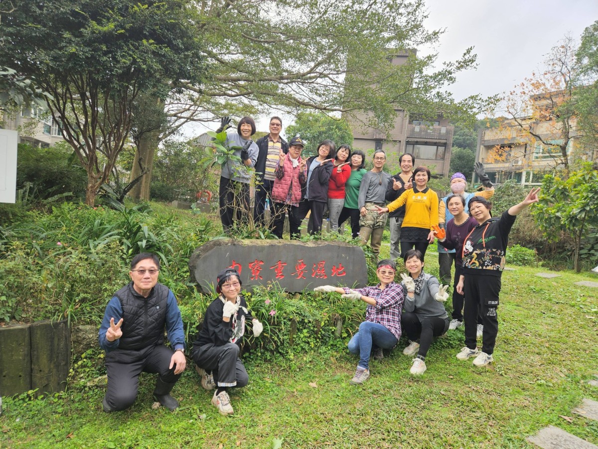 內寮社區發展協會志工齊心協力守護「生態教室」