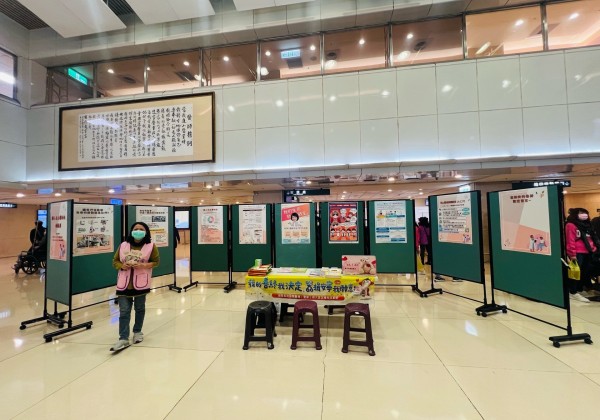深化醫療自主意識基隆長庚舉辦「病人自主權利法」海報展
