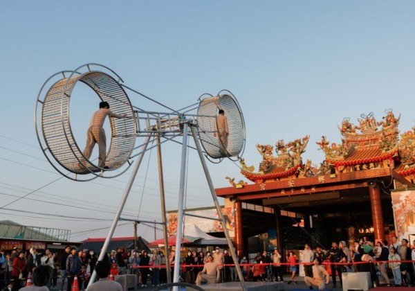 神廟大馬戲吸引逾 2千人次  「北門王爺藝饗節」掀觀光熱潮 集章抽黃金持續中