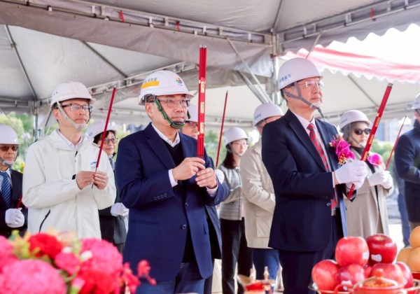 元智大學新北分部工程動土  侯友宜見證林口醫療教育的重要里程碑