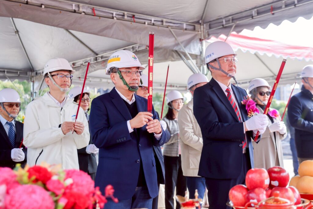 元智大學新北分部工程動土  侯友宜見證林口醫療教育的重要里程碑