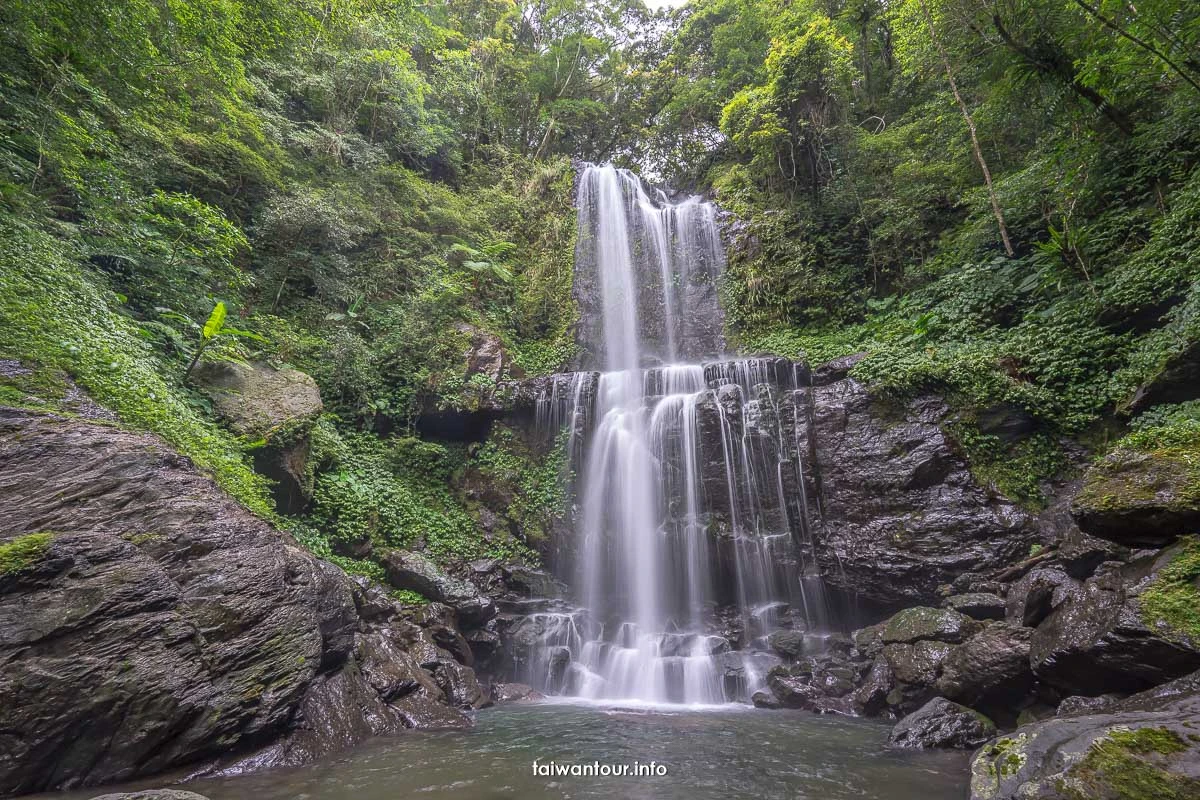 【三峽雲森瀑布】新北秘境廣告景點親子步道