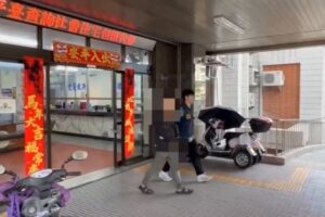 市區餐廳凌晨遭2男潑漆  花警專案小組查緝到案送辦