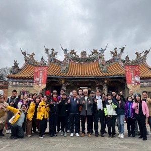 日本豐前市副市長清原光率團共襄北埔「三烏王」客庄文化盛會