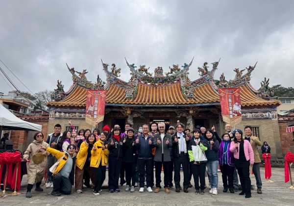 日本豐前市副市長清原光率團共襄北埔「三烏王」客庄文化盛會